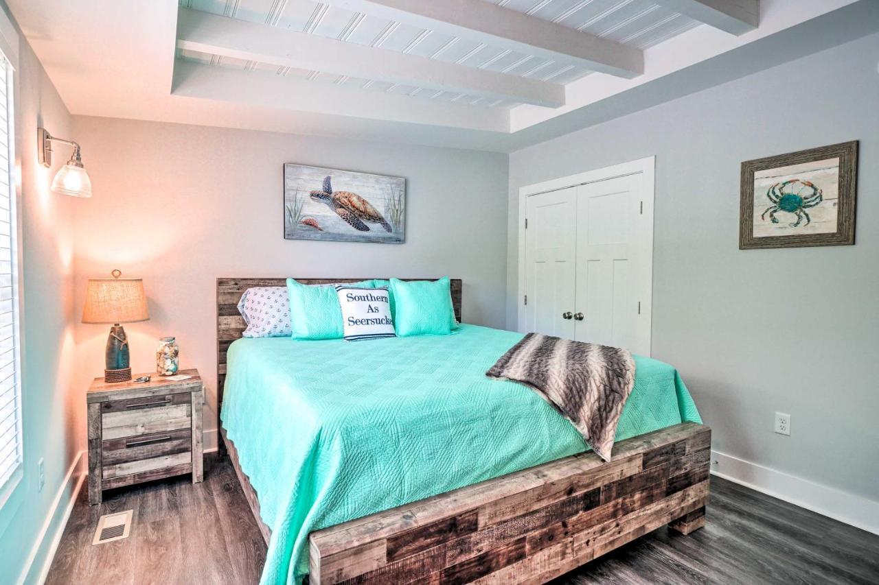 Modern Oak Island Escape 1 Mile To Long Beach! Esterno foto