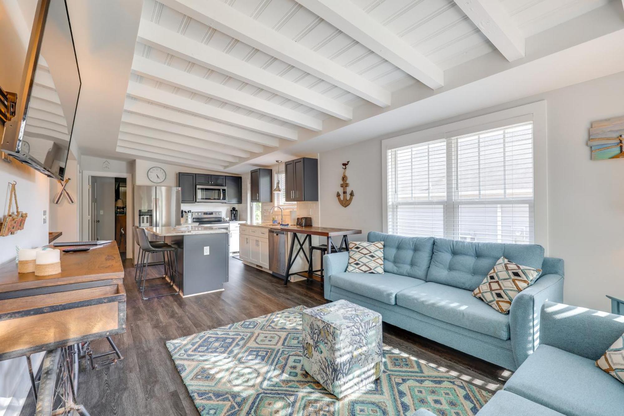 Modern Oak Island Escape 1 Mile To Long Beach! Esterno foto